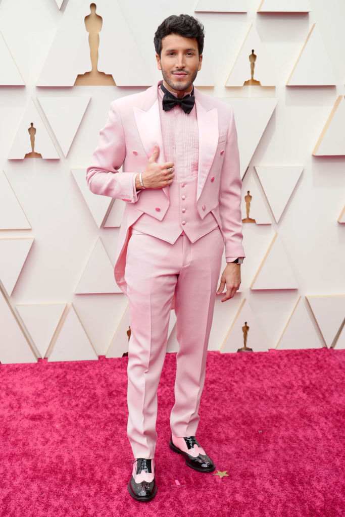 Sebastián Yatra attends the 94th Annual Academy Awards at Hollywood and Highland on March 27, 2022 in Hollywood, California.