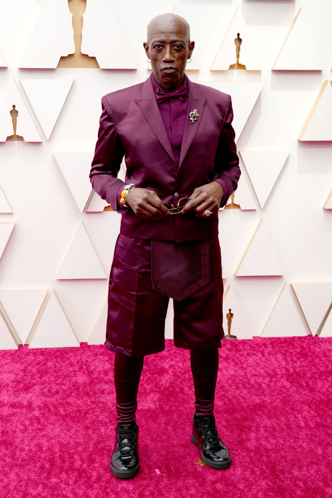 Wesley Snipes attends the 94th Annual Academy Awards at Hollywood and Highland on March 27, 2022 in Hollywood, California.
