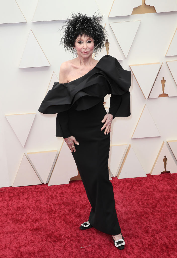 Rita Moreno attends the 94th Annual Academy Awards at Hollywood and Highland on March 27, 2022 in Hollywood, California.