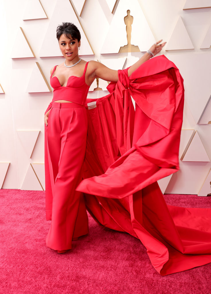 Ariana DeBose attends the 94th Annual Academy Awards at Hollywood and Highland on March 27, 2022 in Hollywood, California.