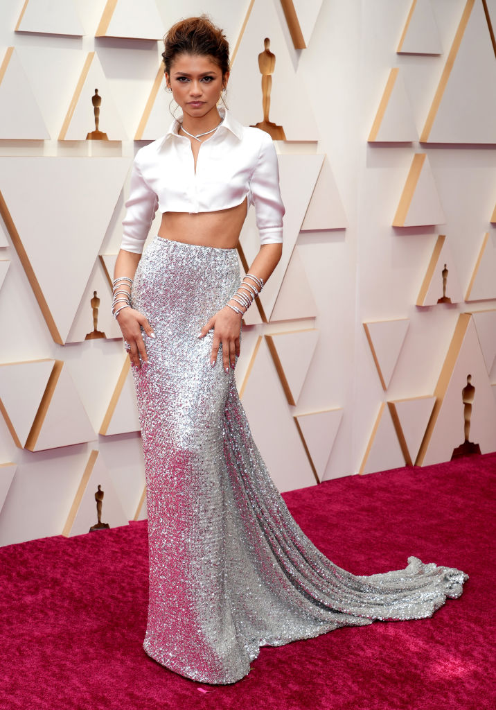 Zendaya attends the 94th Annual Academy Awards at Hollywood and Highland on March 27, 2022 in Hollywood, California.