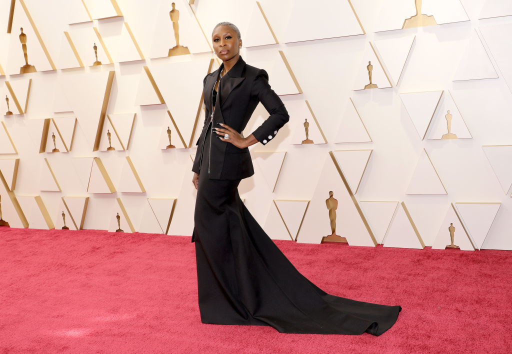 Cynthia Erivo attends the 94th Annual Academy Awards at Hollywood and Highland on March 27, 2022 in Hollywood, California.