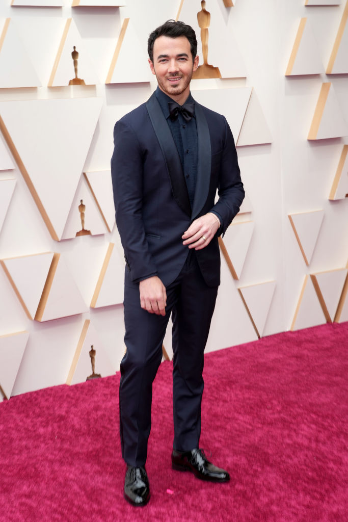 Kevin Jonas attends the 94th Annual Academy Awards at Hollywood and Highland on March 27, 2022 in Hollywood, California.
