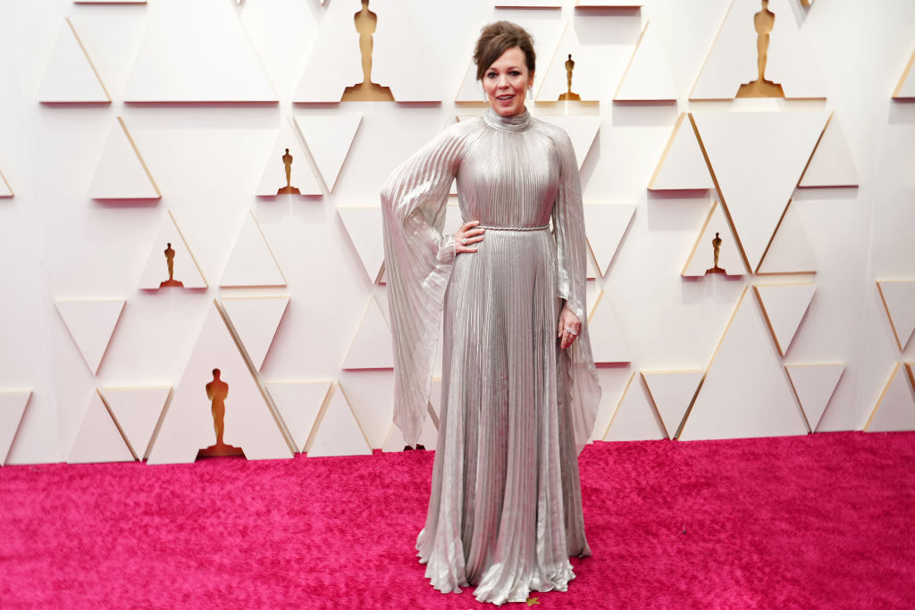 Olivia Colman attends the 94th Annual Academy Awards at Hollywood and Highland on March 27, 2022 in Hollywood, California.
