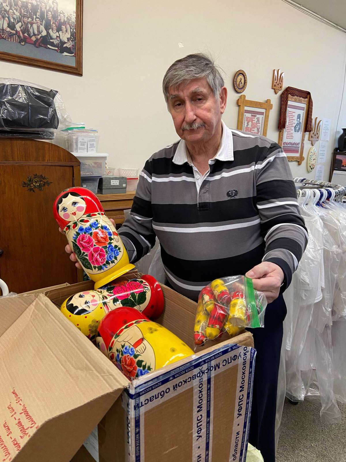 Greg Kurulok w/ Russian Dolls