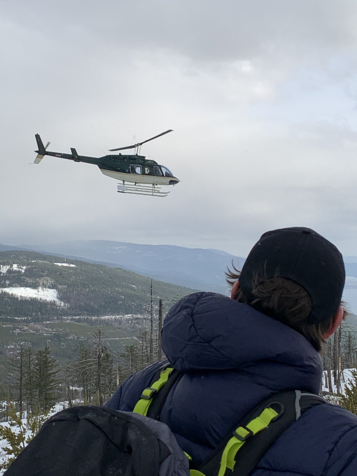 Central Okanagan Search and Rescue helped four hikers in Okanagan Mountain Park after one of them fell into a creek, on March 26, 2022.