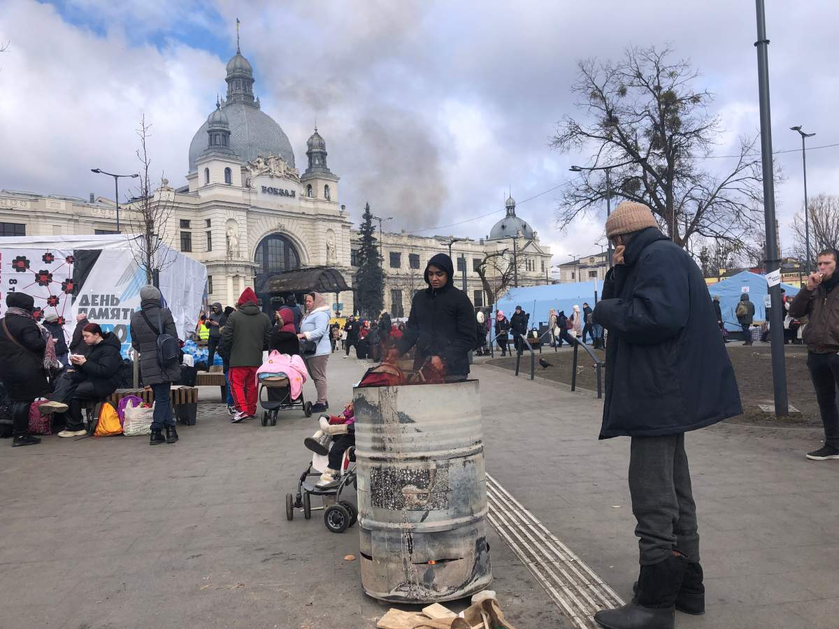 Lviv train station
