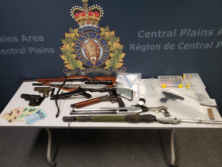 Items seized by RCMP.