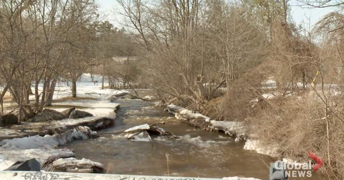 A flood watch has been extended for waterbodies in the Peterborough region such as Jackson Creek.