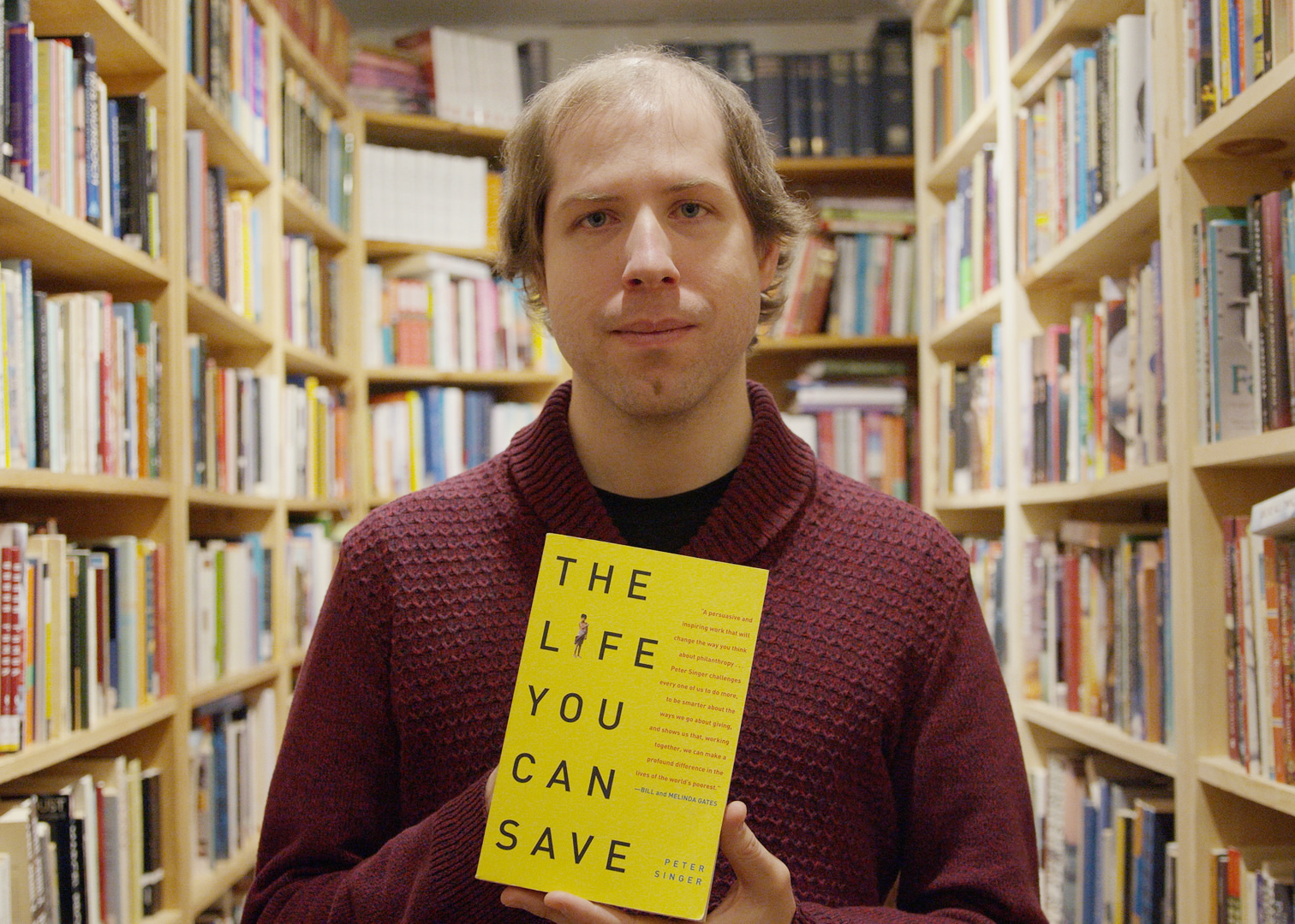 Kevin Ulug read Singer’s ‘The Life You Can Save’ back in 2014. The book was an effective call to action, he said. After reading it, Ulug began donating regularly to charity.