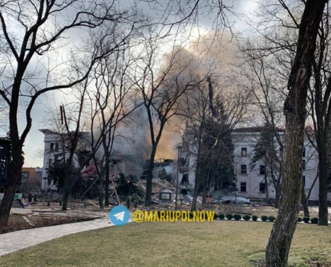 Mariupol theatre Russia