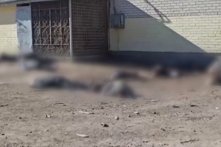 Ukraine says 10 civilians shot dead by Russian forces while waiting in bread line