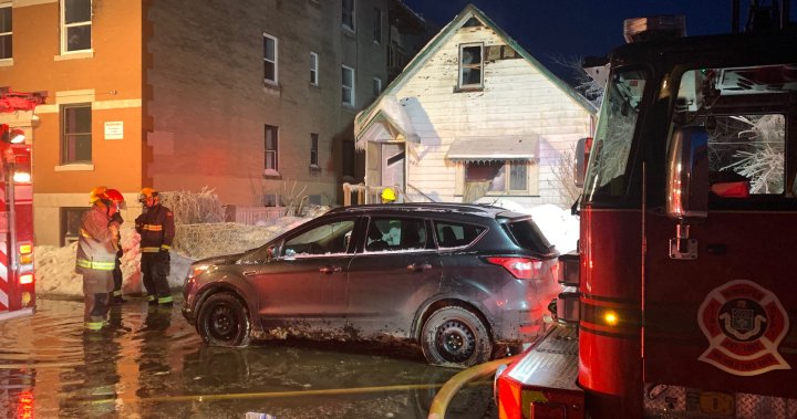 House on Young Street destroyed by fire Wednesday