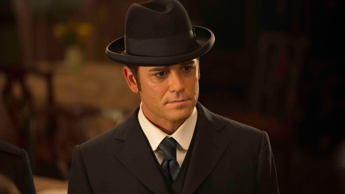 Yannick Bisson in Murdoch Mysteries Canadian television drama series.