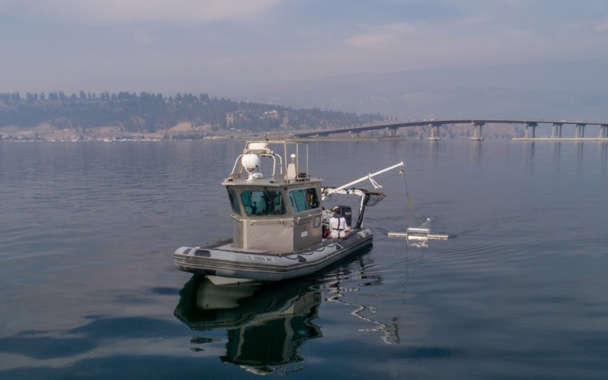 Microplastics have been detected in Okanagan Lake, but their relative concentrations are low.