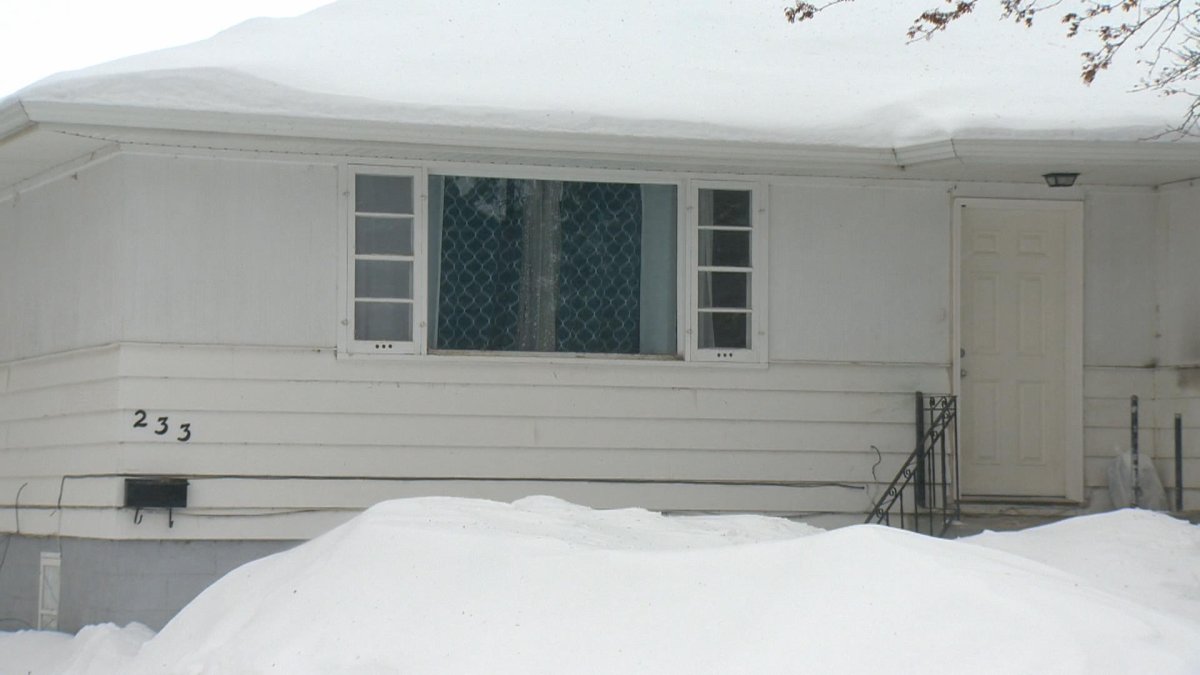 The Prince Albert home where a 13-month-old boy was found dead in February following a domestic dispute.