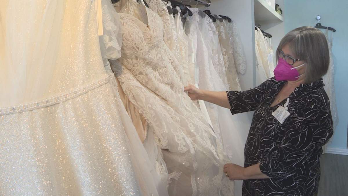The Perfect Gown owner Joanne Roth says business has yet to bounce back from the pandemic.