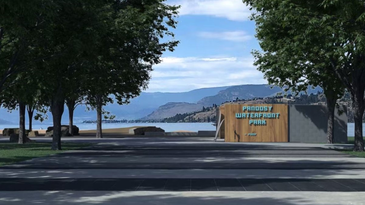 According to the city, Pandosy Waterfront Park will take a year to build and cost $3.85 million.