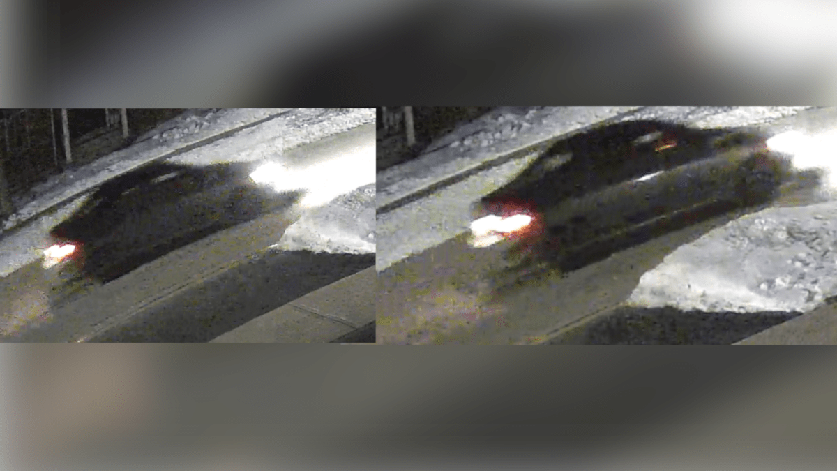 Police in Oakville believe the suspect vehicle in February hit and run was a four door sedan with black rims and a loud exhaust. 
