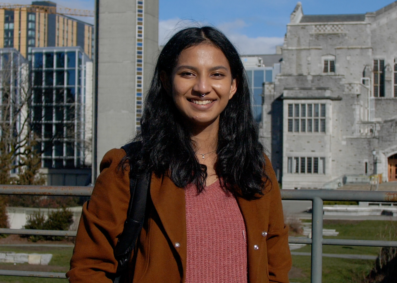 Rishika Bose is a third-year student at UBC. She became interested in effective altruism as a teenager. Her mother is a doctor in India and instilled in her the drive to make the world a better place, “even in a small way,” she says.