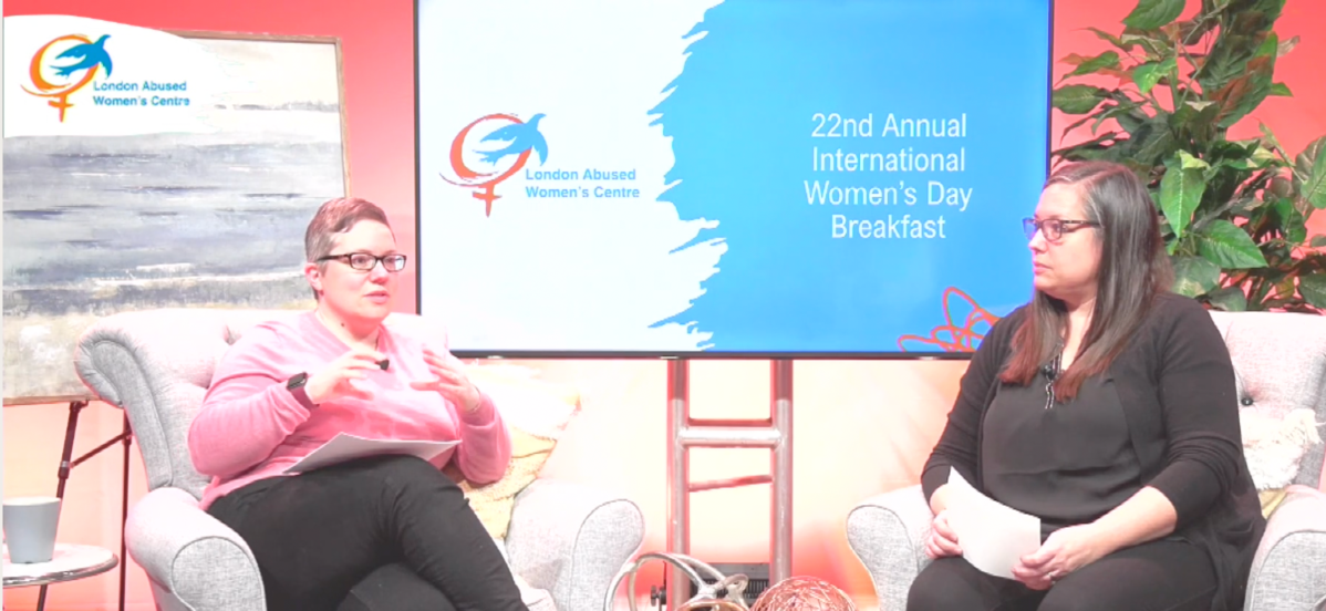 22nd Annual International Women’s Day Breakfast went virtual for second year in a row. Mar. 4, 2022.