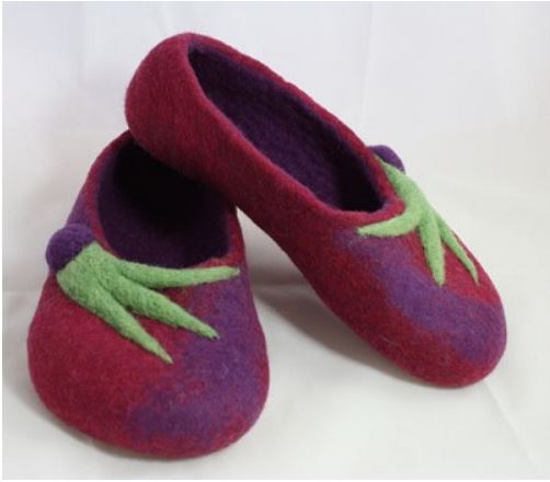 Wet Felting Workshop: Slippers - image