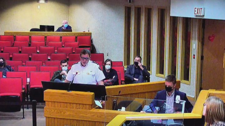 City council meeting triance