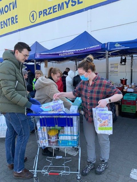 Sienna Wishewan volunteering in an undated photo