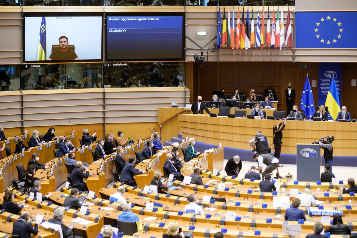 Volodymyr Zelenskyy EU