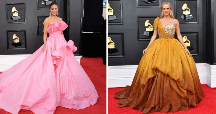 Grammy Awards 2022 : les célébrités les mieux et les moins bien habillées sur le tapis rouge – National