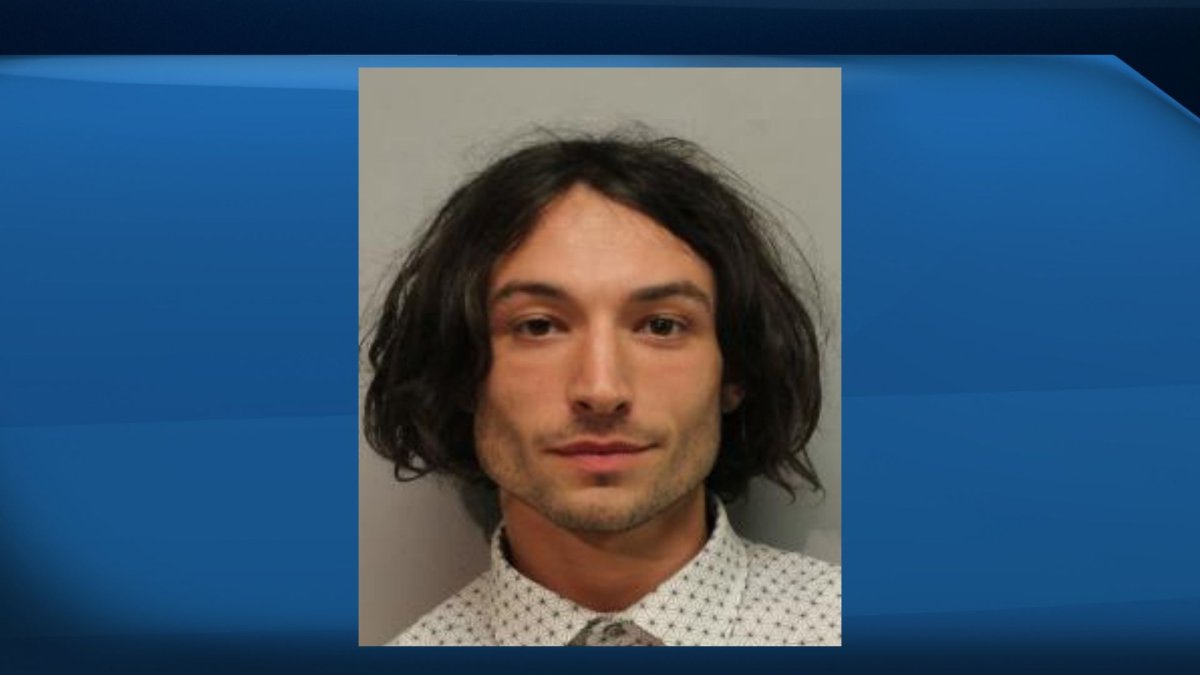 Ezra Miller's mugshot from the Hawaii Police Department on Monday March 28, 2022.