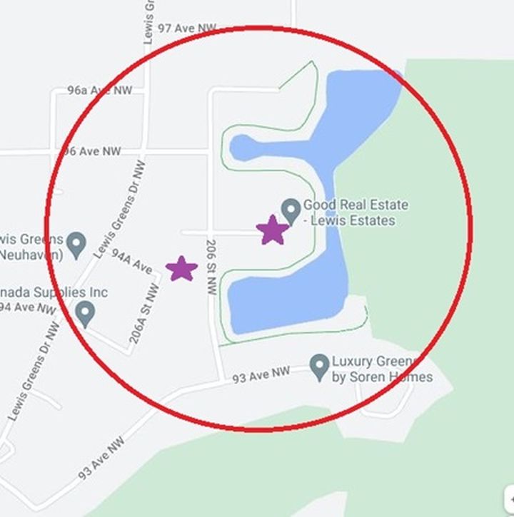 West Edmonton area