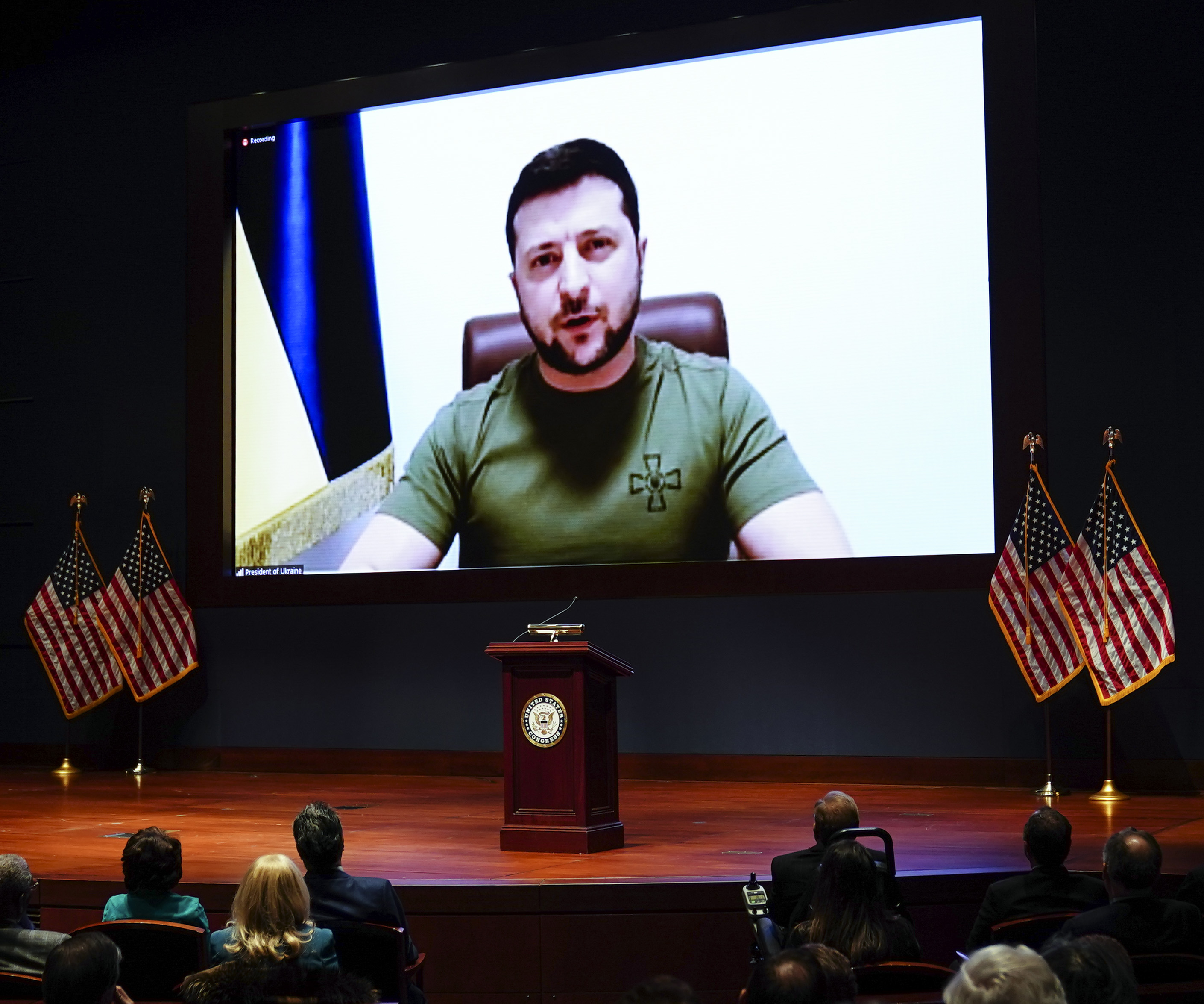 Ukrainian President Zelenskyy U.S. Congress