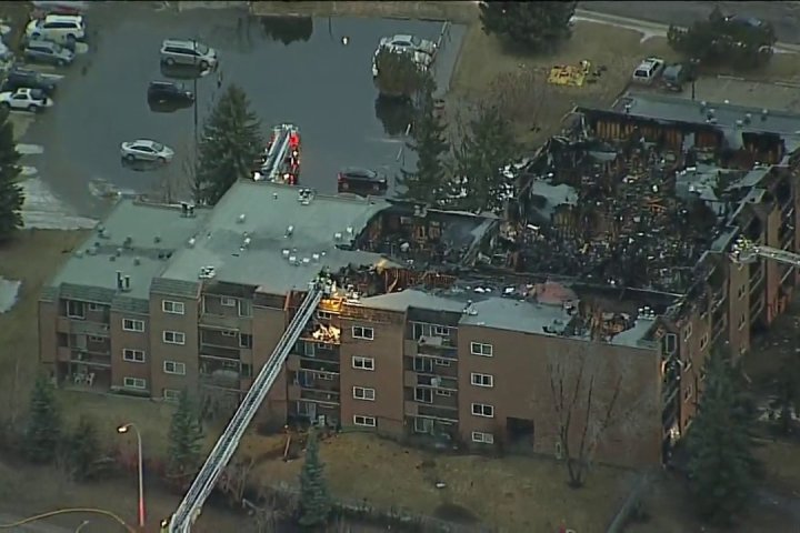 Damages in west Edmonton apartment fire pegged at $9M