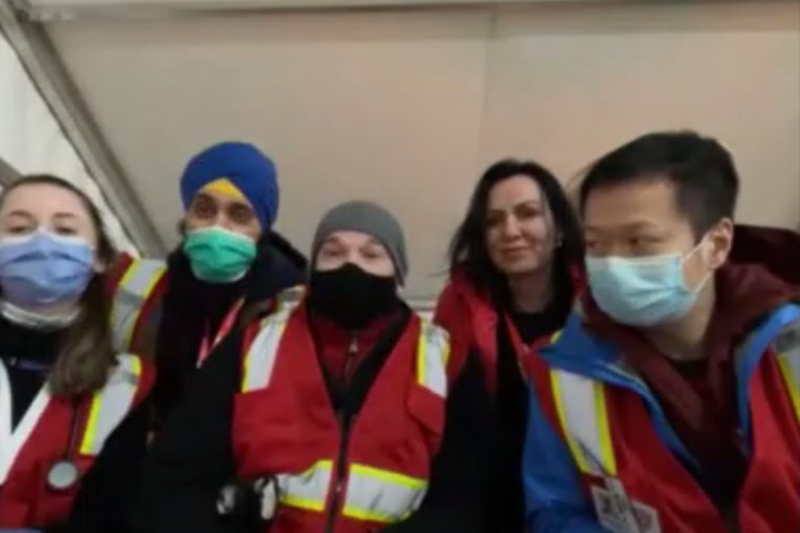 Canadian doctors, nurses provide medical aid to Ukrainian refugees in Poland