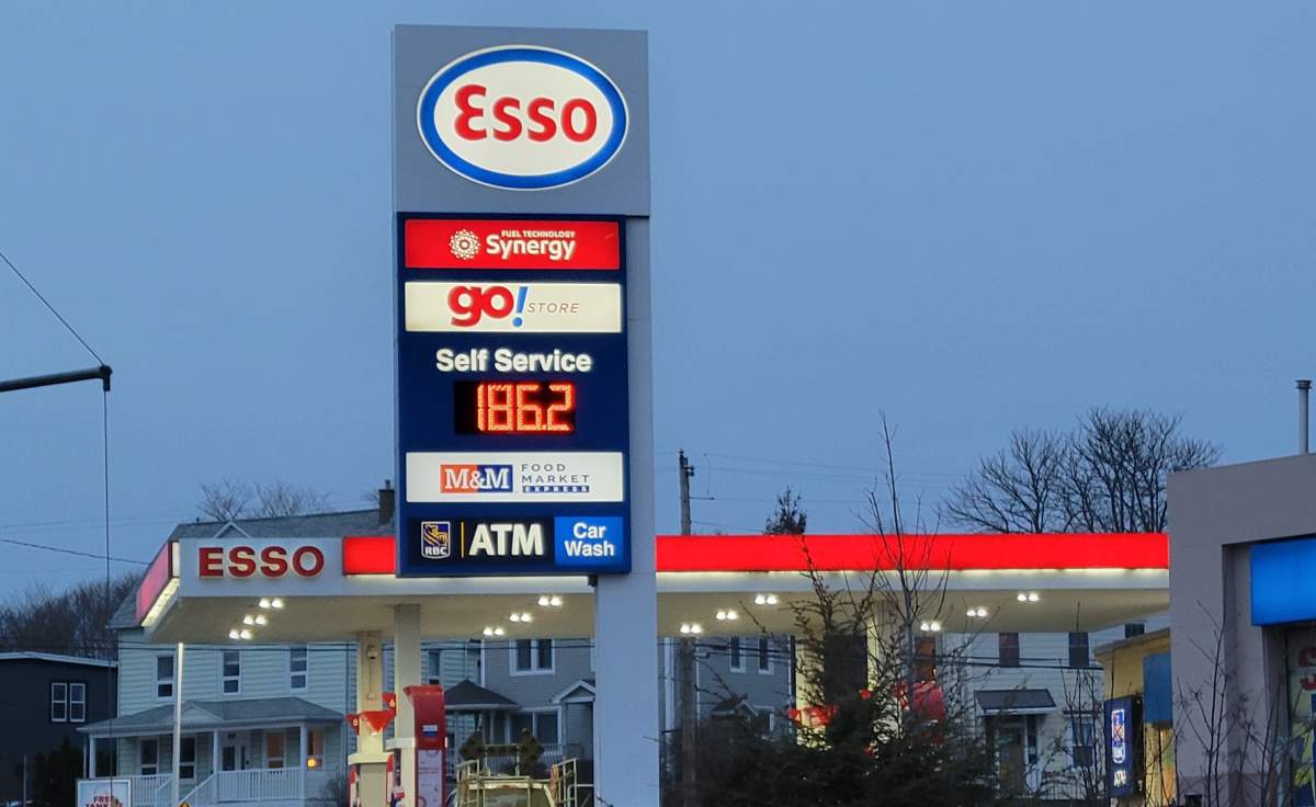 Gas prices in Halifax hit a record 186.2 cents a litre this week.