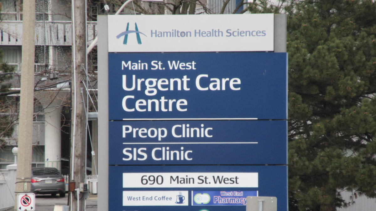 Hamilton Health Sciences says it's closing the Urgent Care Clinic on Main Street West at Macklin Jan. 1 due to ongoing staffing pressures.