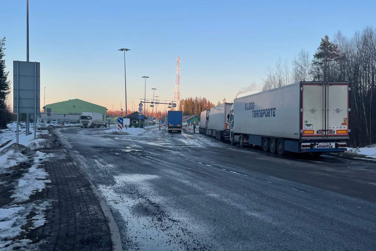 Border crossing Latvia