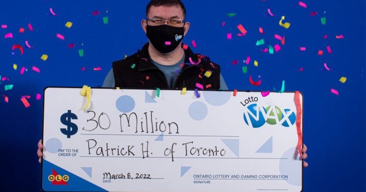 ‘Immediate retirement’ among plans for Toronto man who won $30M Lotto Max jackpot