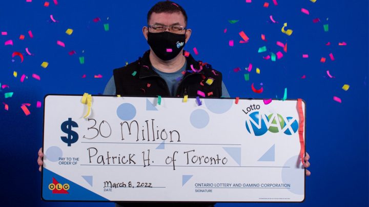 Patrick Hale won the Feb. 4 Lotto Max jackpot.