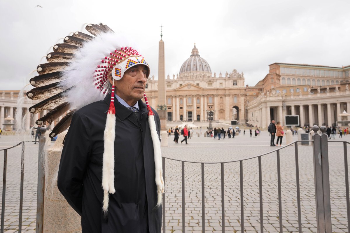 pope canada visit indigenous delegation