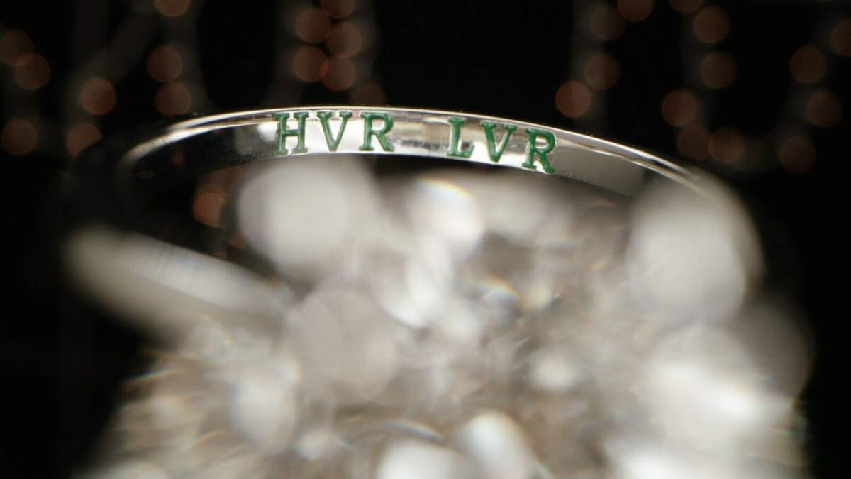 The Ranch Ring is engraved, just in case the wearer forgets how much they love ranch.