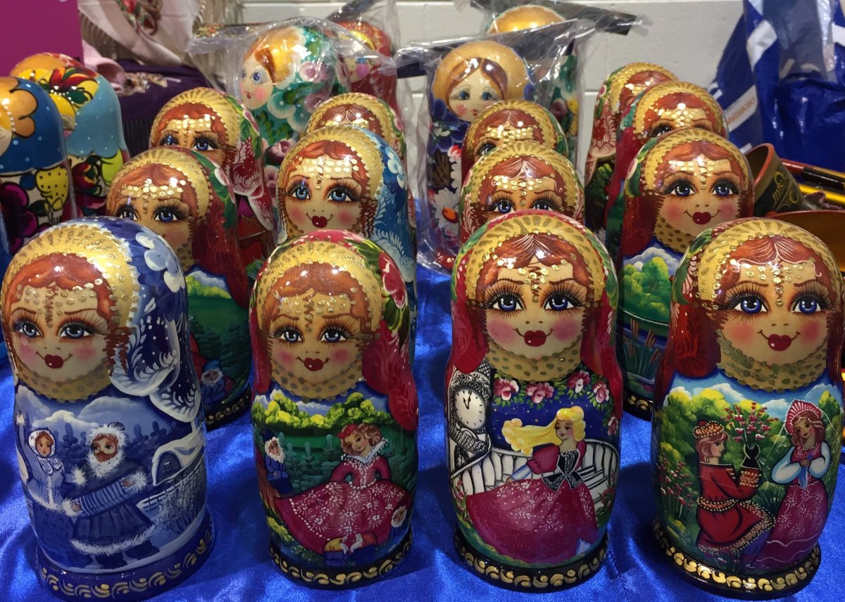 A display at Folklorama's Russian Pavilion in years past.