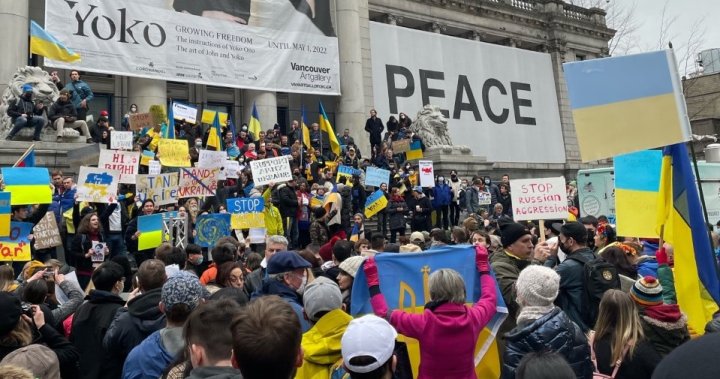 Ukraine solidarity rally set for Vancouver as war with Russia intensifies
