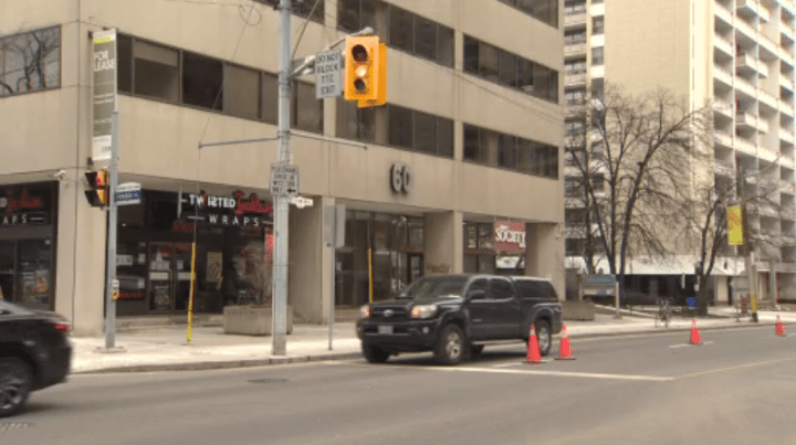 The Russian consulate is located at 60 St. Clair Avenue East.