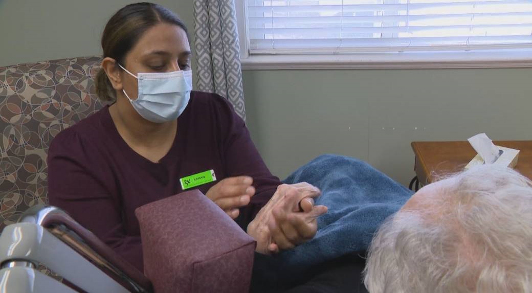 The Saskatchewan government says 94 per cent of continuing care assistants hired as part of funding from the 2021-22 budget are already working in the province.