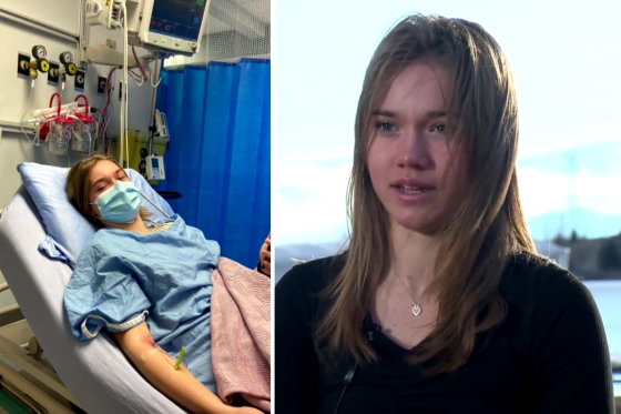 Chestermere teen Charlise Bruchet is one of what could be tens of thousands of Albertans suffering from long COVID symptoms well after catching COVID-19.