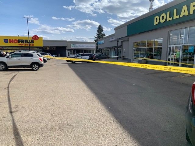 Youth struck in parking lot in Edmonton at 118 Avenue and 34 Street. April 18, 2022.