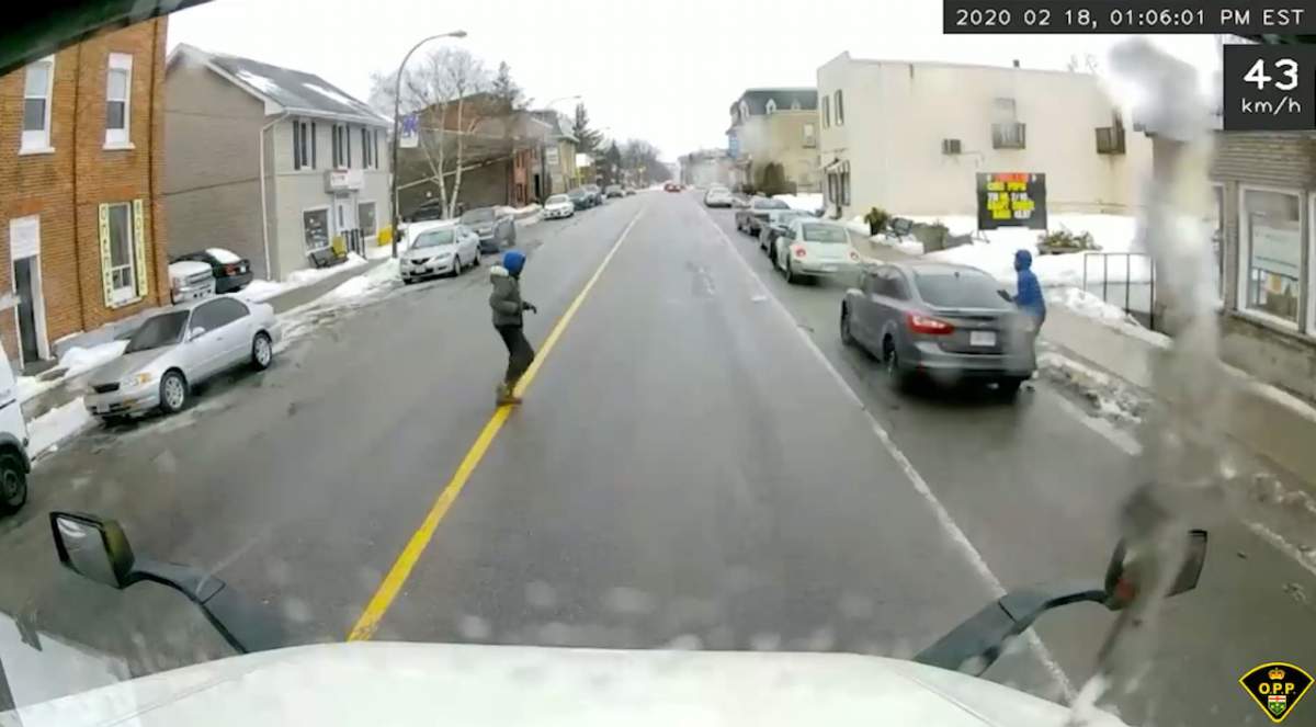 OPP released surveillance images seized during the Alex Tobin homicide investigation.