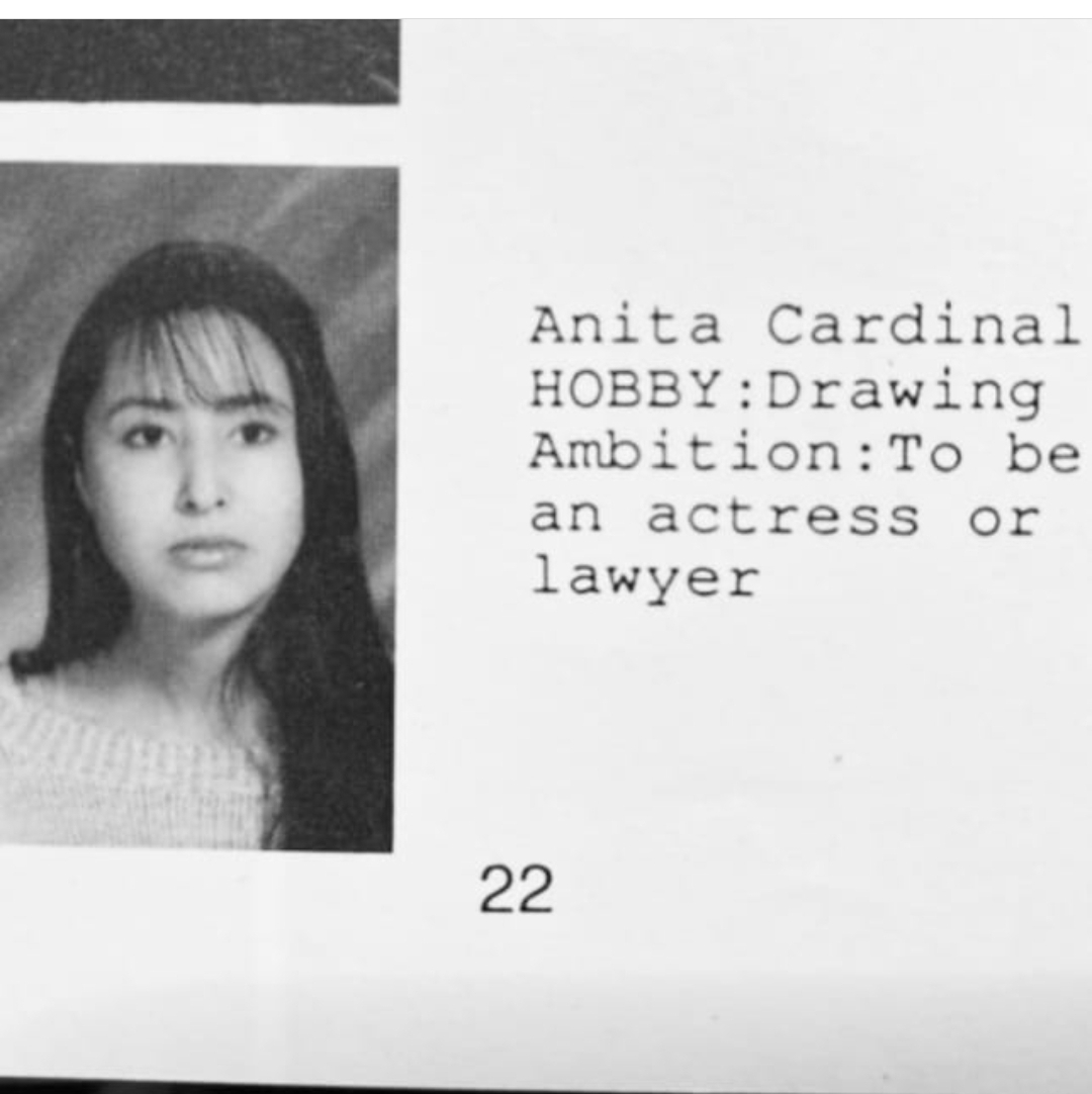 Anita Cardinal-Stewart wrote in her yearbook she wanted to become a lawyer. Thirty years, three kids and a grandson later, she is pursuing her dream.